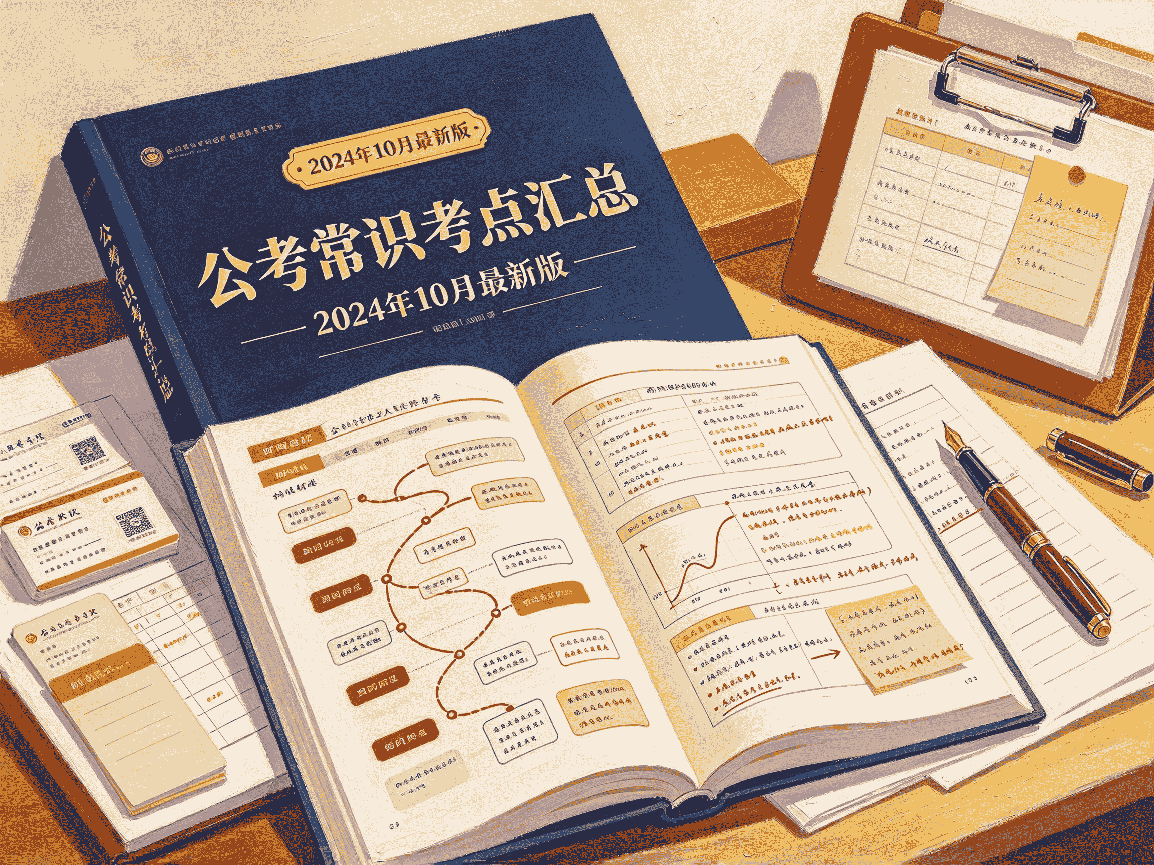 公考常识考点汇总(2024年10月最新版)全套教程资源分享-速优课
