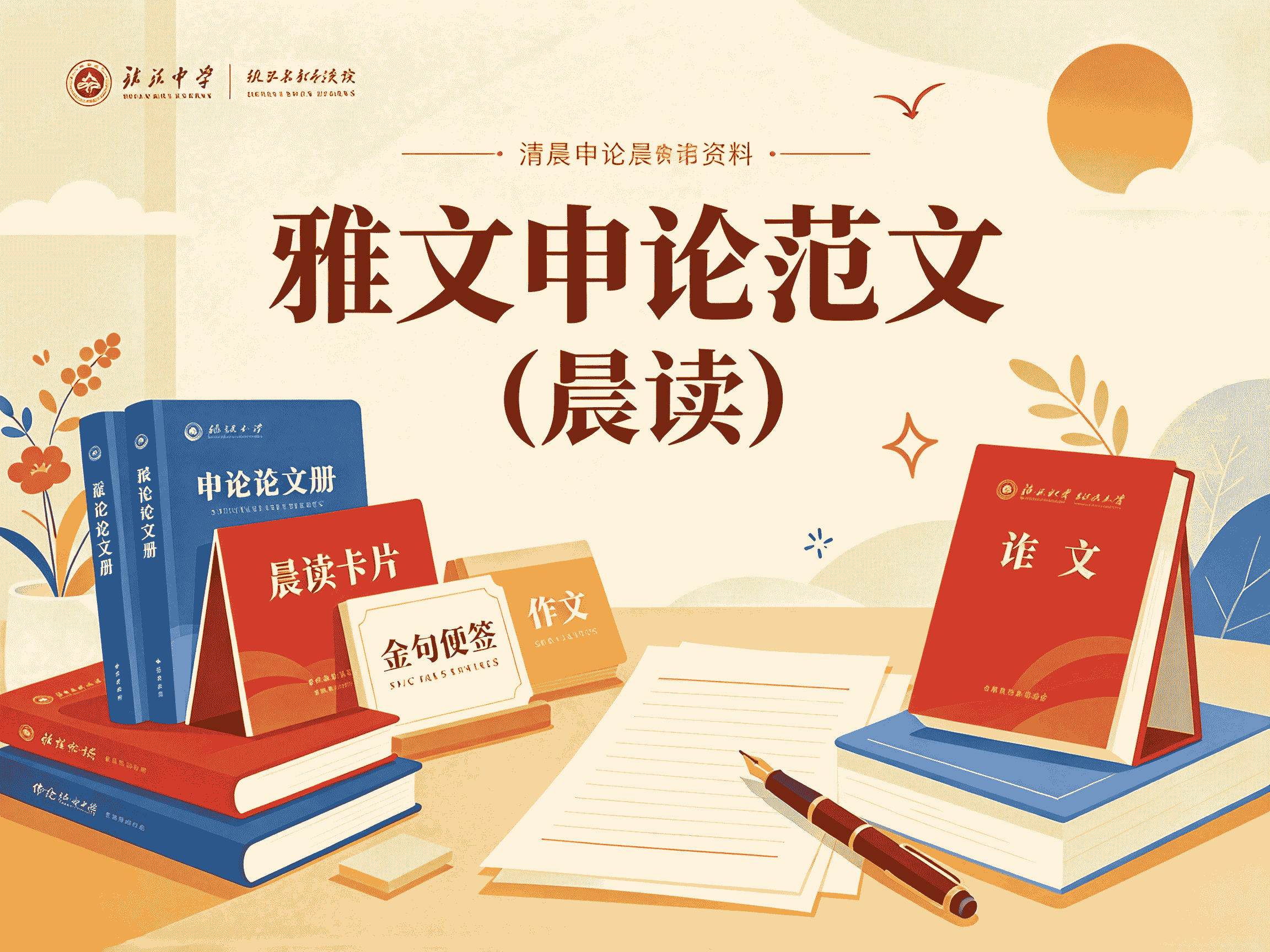 雅文申论范文(晨读)全套教程资源分享-速优课