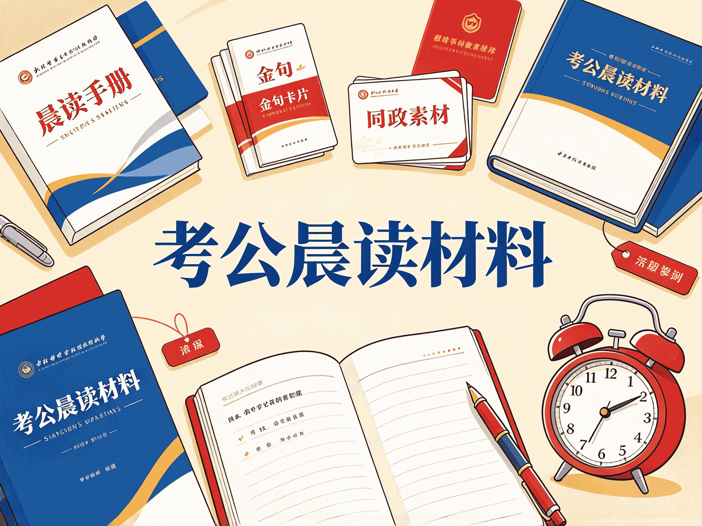 考公晨读材料全套教程资源分享-速优课