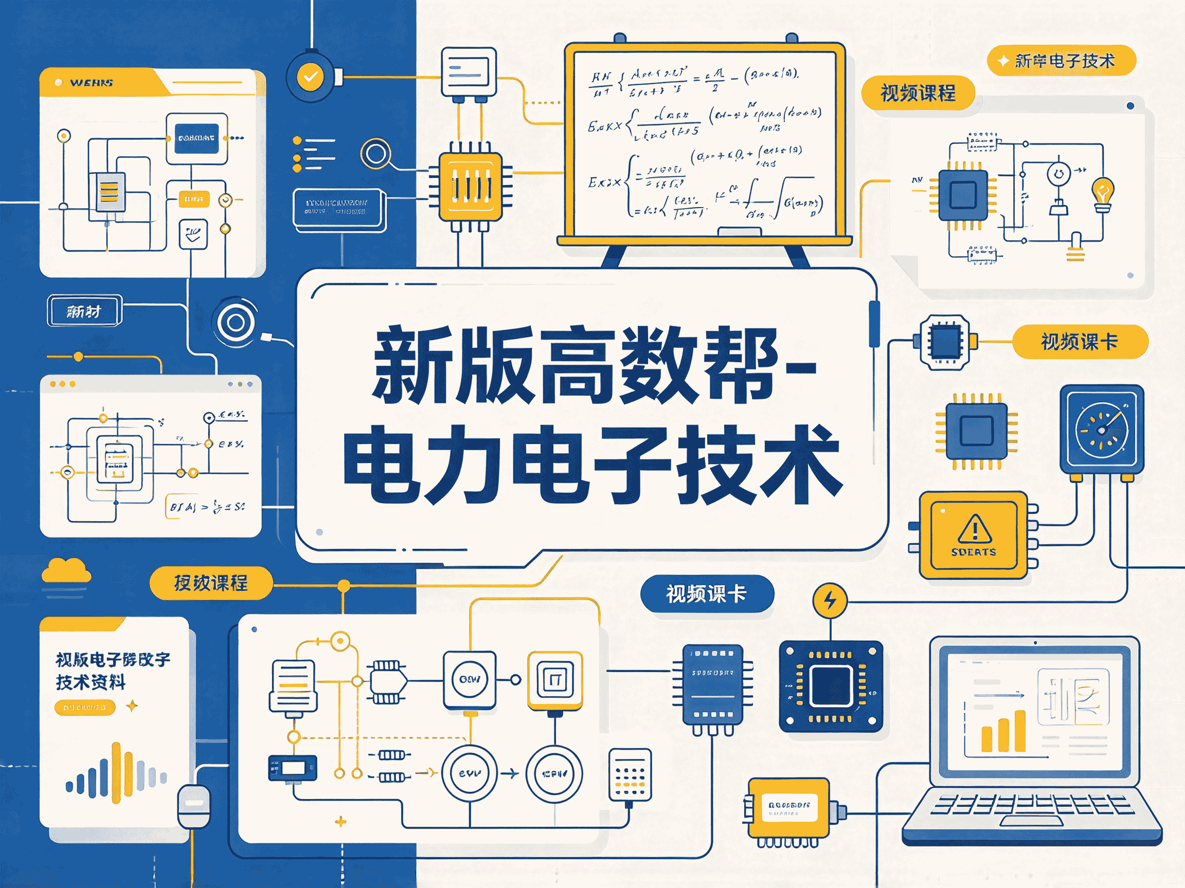 新版高数帮-电力电子技术全套教程资源分享-速优课