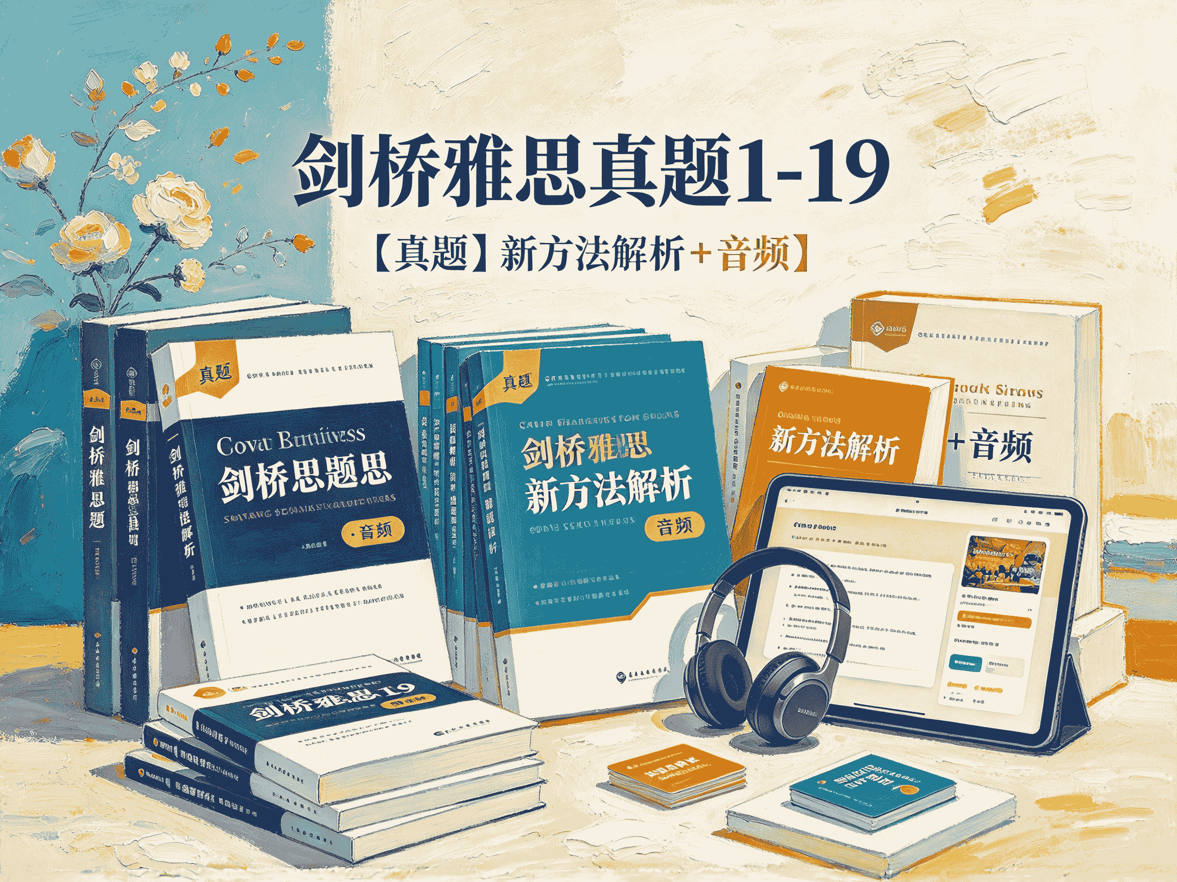 剑桥雅思真题1-19【真题+新方法解析+音频】-A全套教程资源分享-速优课