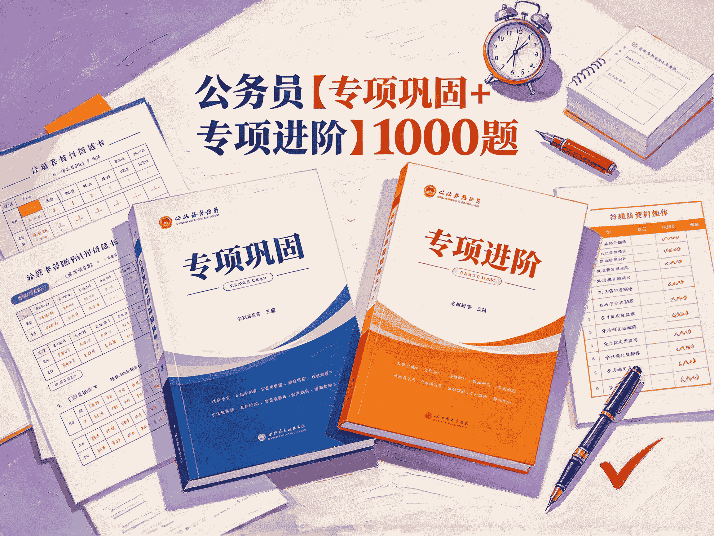 公务员【专项巩固+专项进阶】1000题全套教程资源分享-速优课